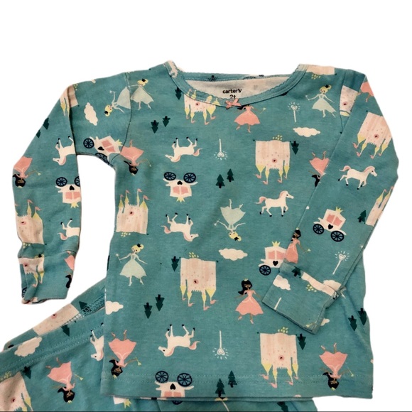 Carter’s Girls Princess Pajamas Set - Picture 3 of 7